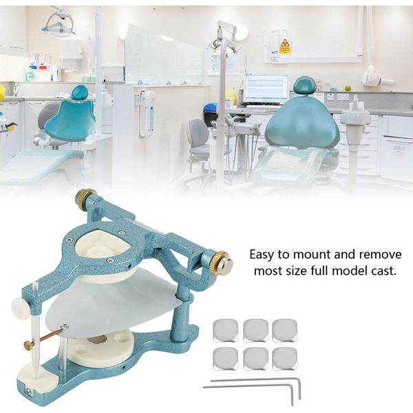 9 In 1 Attrezzature Per Articolatori Magnetici Regolabili A Bocca Intera Del Laboratorio Dentale Di Grandi Dimensioni-image