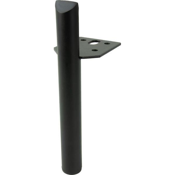 Gambe Semplici Per Mobili In Nero Opaco, Alte 15 Cm - Ideali Per Divani E Arredi Moderni, Stabili Ed Eleganti, Realizzate In Metallo Di Alta Qualità.-image