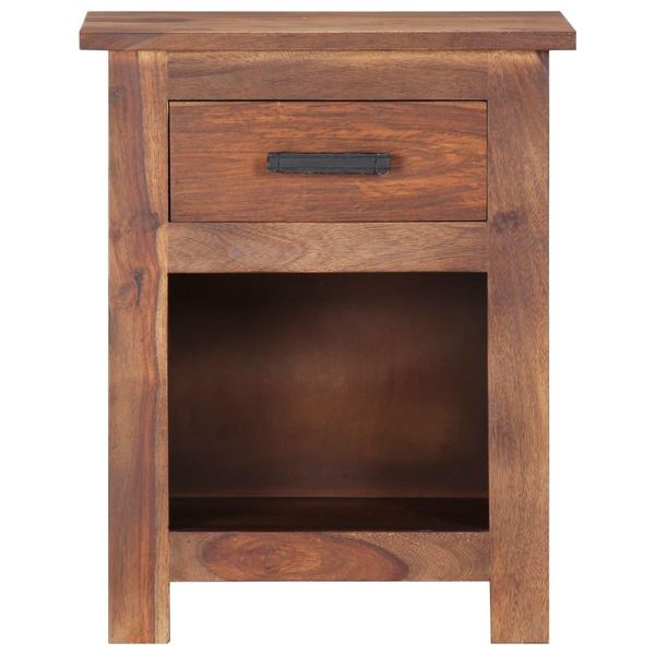 Syfax™ Comodino 40X30X50 Cm In Legno Massello-image