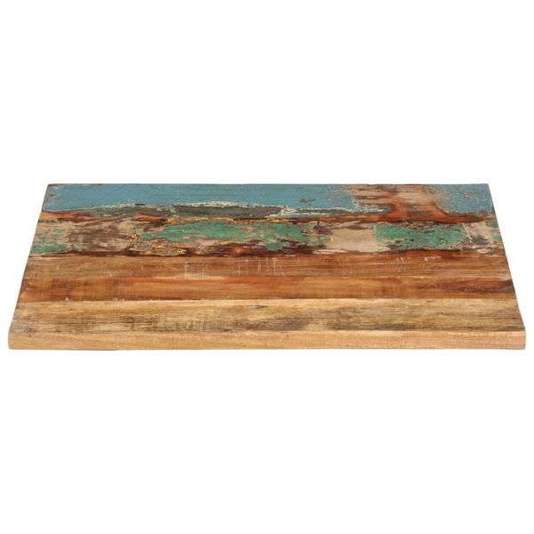 Syfax™ Piano Tavolo Rettangolare 60X70 Cm 25-27 Mm Legno Di Recupero-image