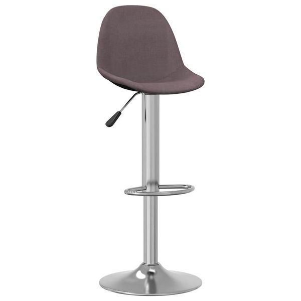 Syfax™ Sgabelli Da Bar 2 Pz Tortora In Tessuto-image