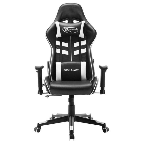 Syfax™ Sedia Da Gaming Nera E Bianca In Pelle Finta-image