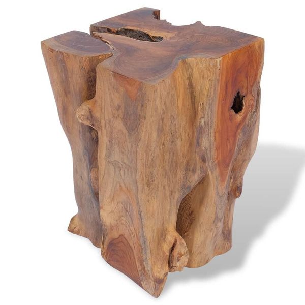 Syfax™ Sgabello In Legno Massello Di Teak-image