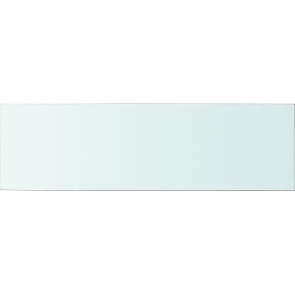 Syfax™ Mensola In Vetro Trasparente 100X30 Cm-image