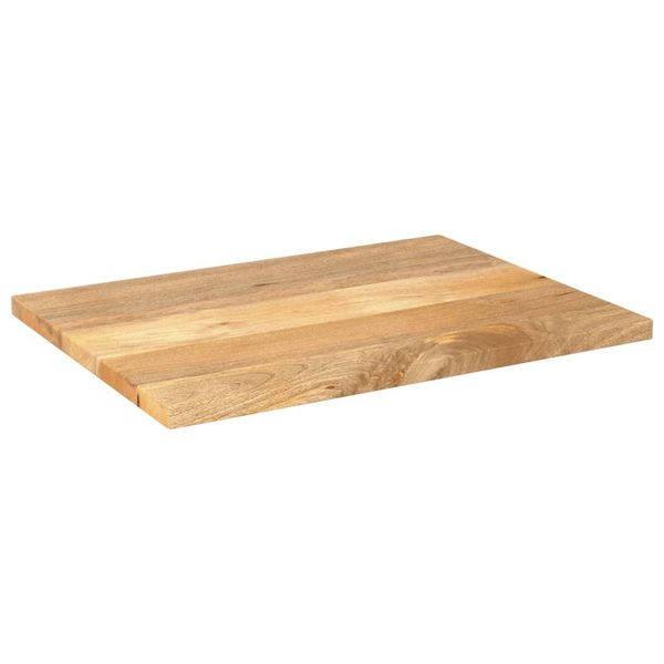 Syfax™ Piano Per Tavolo 90X70X2,5 Cm Rettangolare Legno Massello Mango-image