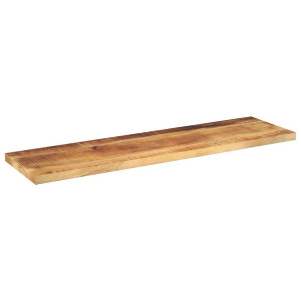 Syfax™ Piano Per Tavolo 100X40X3,8Cm Rettangolare Legno Mango Grezzo-image