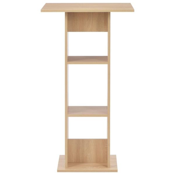 Syfax™ Tavolo Da Bar Rovere 60X60X110 Cm-image