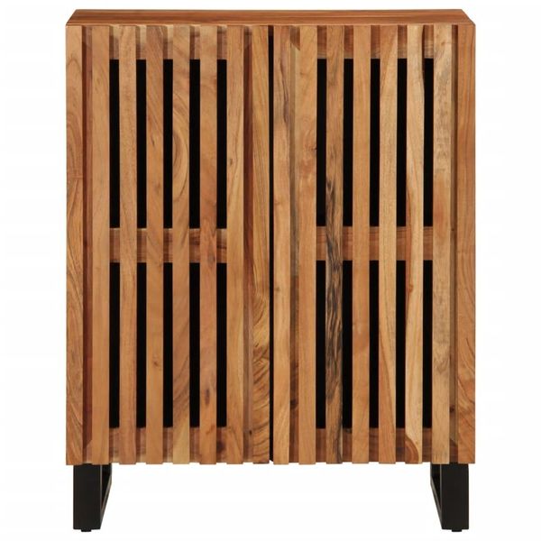 Syfax™ Credenza 60X34X75 Cm In Legno Massello Di Acacia-image