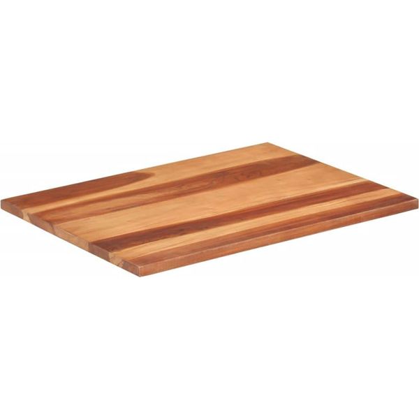 Syfax™ Piano Tavolo In Legno Massello Di Acacia 25-27 Mm 60X80 Cm-image