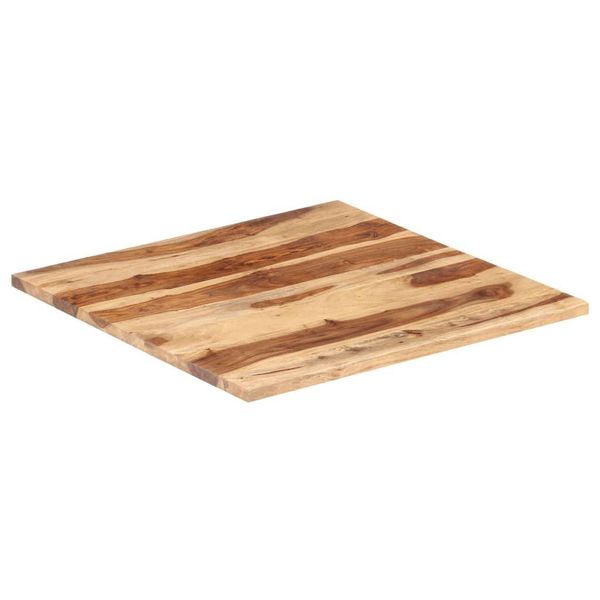 Syfax™ Piano Tavolo In Legno Massello Di Acacia 25-27 Mm 60X60 Cm-image