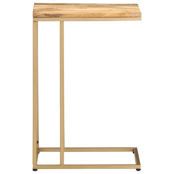 Syfax™ Tavolino Di Servizio 35X45X65 Cm In Legno Massello Di Mango-image