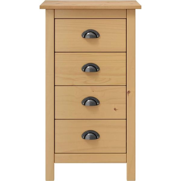 Syfax™ Credenza Hill 46X35X80 Cm Legno Massello Di Pino-image