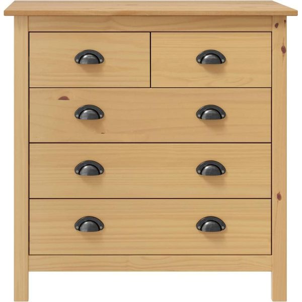 Syfax™ Credenza Hill 79X40X80 Cm Legno Massello Di Pino-image