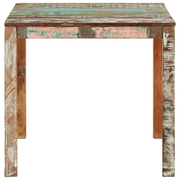Syfax™ Tavolo Da Pranzo 82X80X76 Cm In Legno Massello Di Recupero-image