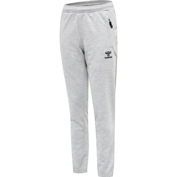 Hummel Hmlmove Grid Cotone Pants Kids - Grigio Melange - 152-image