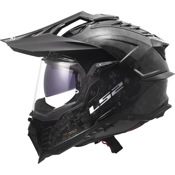 LS2 MX701 Explorer Carbon Forged Adventure Casco Schwarz M-image