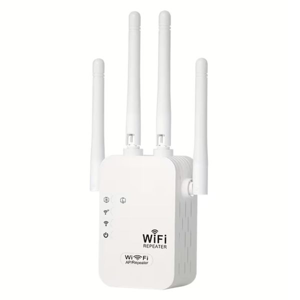 Amplificatore Wlan Dual Band Da 1200 Mbit, Ripetitore Wifi Da 1000 M², Punto Di Accesso Wifi A 2,4 Ghz E 5 Ghz - Wifina 5G-image