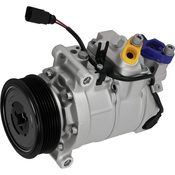 Compressore Climatizzatore Per Audi A4 A6 8E 8H 4F B6 B7 C6 Seat Exeo 3R 4F0260805AC-image