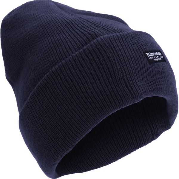 Cappello Invernale Unisex Regatta / Cappello A Maglia Con Fodera Thinsulate RW3199 (Taglia Unica) (Blu Navy)-image