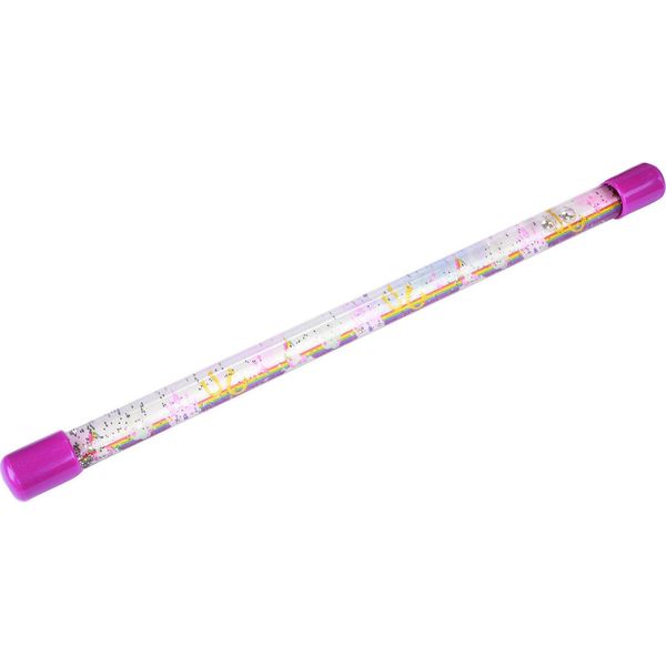Bastone Glitterato Unicorno 31 Cm Viola-image