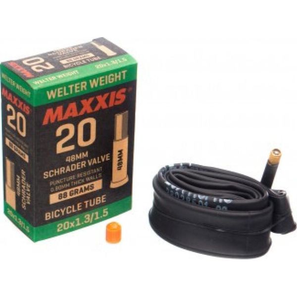 Maxxis Welter Weight Presta 32 Mm Camera D'aria Per Bicicletta Nera 20'' / 1.90-2.125 Nero 20''-image