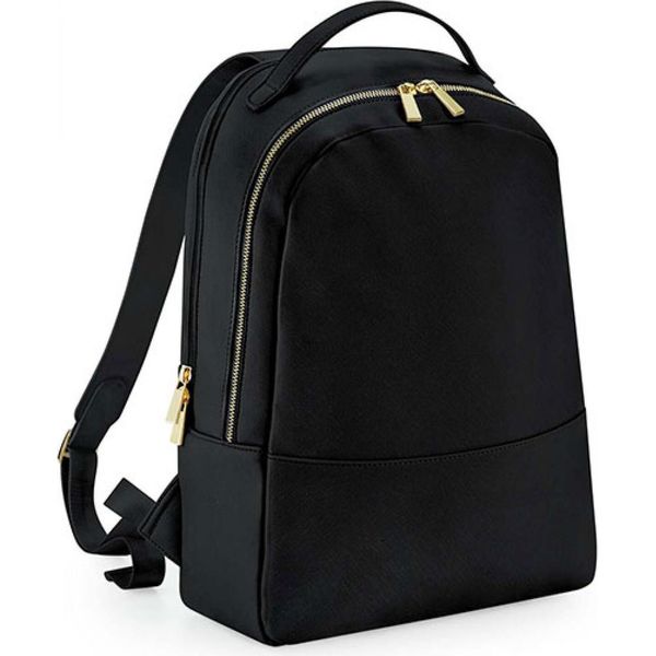 Bagbase BG768 | Boutique Zaino In Pelle - 30 X 41 X 11 Cm - Colore: Nero - Dimensioni: 30 X 41 X 11 Cm-image