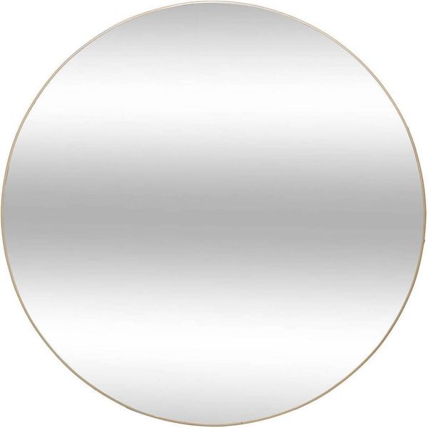 Spiegel "Alice"" Holz & Metall - Oro - D.110 Cm - Atmosphera Interior Designer"-image