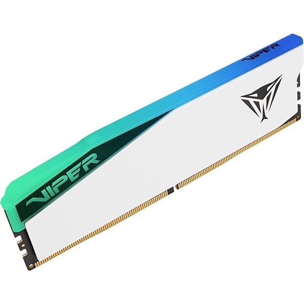 Patriot DDR5 - 16 Gb - 16 Gb - 5600 - Cl - 38, Ram Singola (Bianco, PVER516G56C38W, Elite 5 Rgb, Intel Xmp, Amd Expo)-image