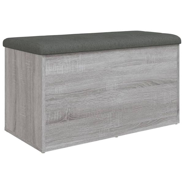 Syfax™ Panca Portaoggetti Grigio Sonoma 82X42X45 Cm Legno Multistrato-image