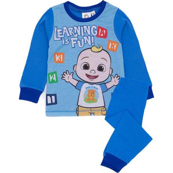 Cocomelon - Pigiama Da Bambino "Imparare è Divertente"" NS7476 (92) (Blu)"-image