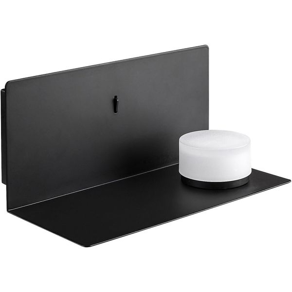 Lampada Da Parete Nera Per Soggiorno Camera Da Letto Scaffale Usb Led 6W Aranzo Rabalux-image
