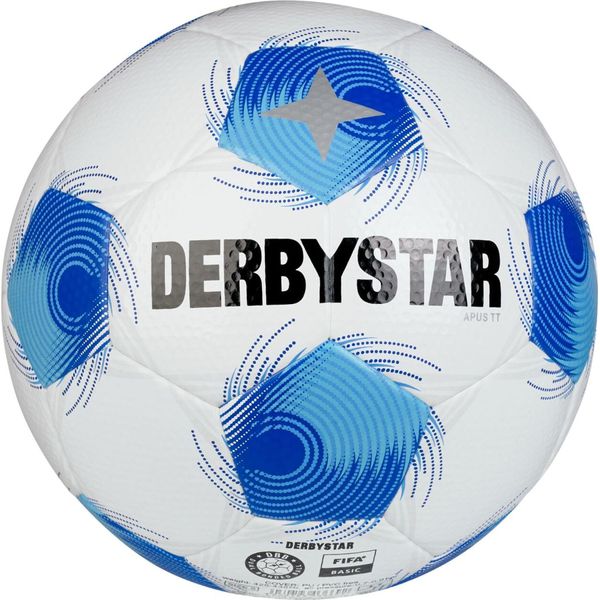 Derbystar Apus Tt Db V25 Palla Da Allenamento Bianco Blu Dimensioni 5-image