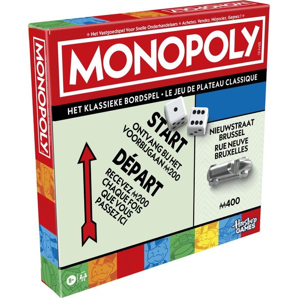Hasbro Monopoly Classico Gioco Da Tavolo Nuova Edizione - Gioco Per Famiglie-image