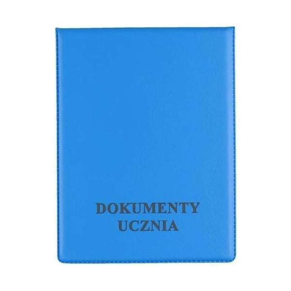 Copertina Per Documenti Dello Studente Verticale Blu-image