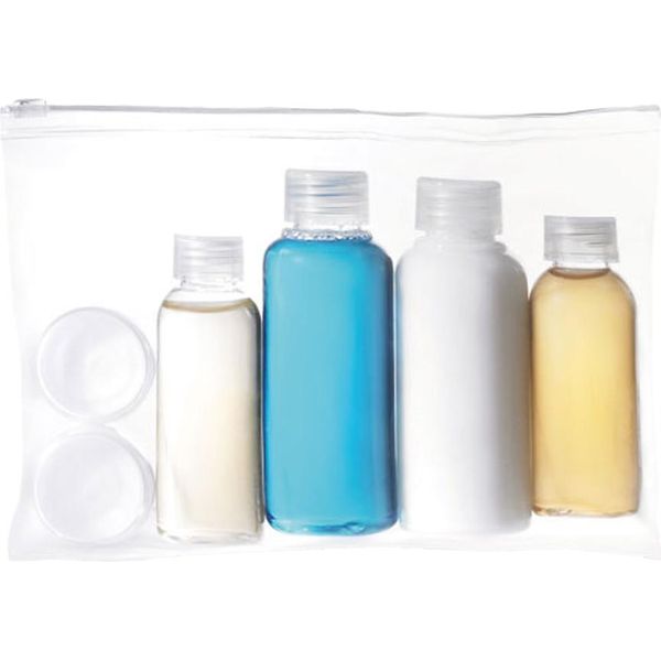 Midocean - Set Da Viaggio "Airpro"" MO1061 (Taglia Unica) (Trasparente)"-image