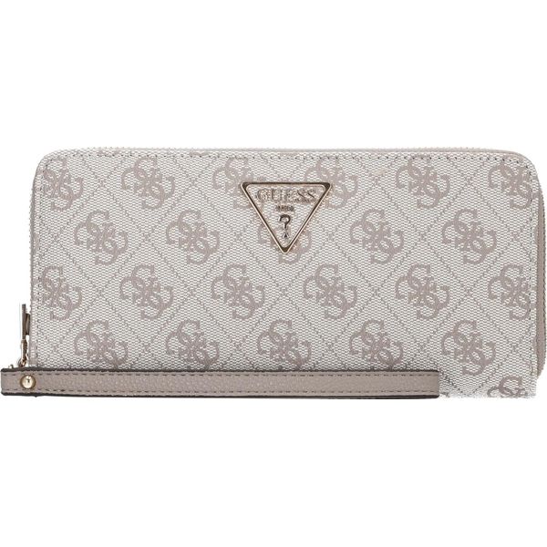 Portafoglio Lungo Da Donna Guess Laurel Ii Slg Large Zip Around (Swsg) Logo Tortora Scuro-image
