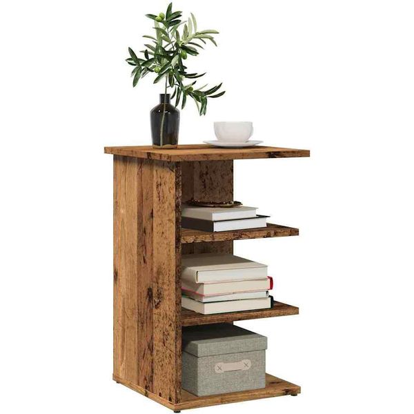 Maison Exclusive - Credenza Effetto Legno Antico 35X35X55 Cm Materiale Ligneo-image
