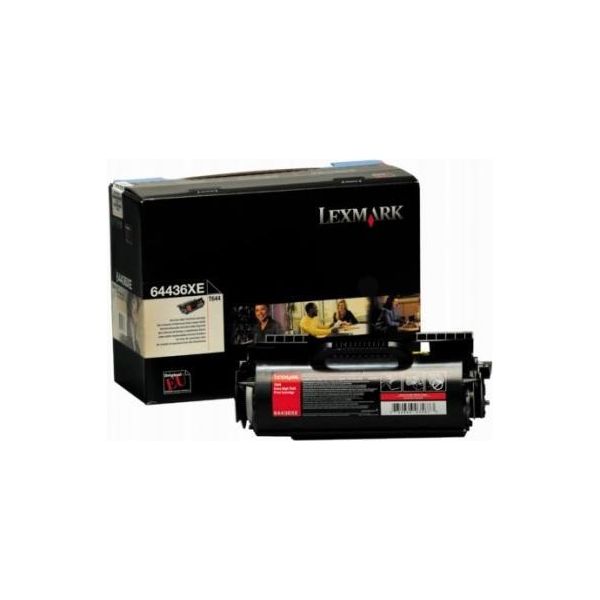 Lexmark Extra High Yield Cartridge, T644 Cartuccia Toner Originale Nero-image