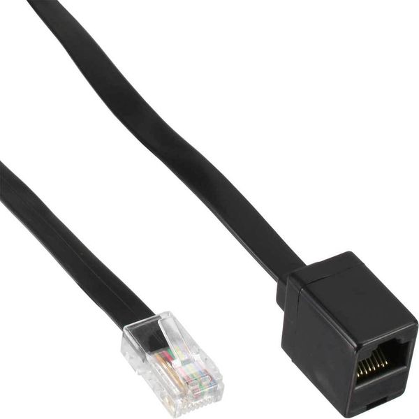 Inline® 68827 Isdn-VerläNgerung, RJ45 (8P8C) Stecker / Buchse, 10M-image