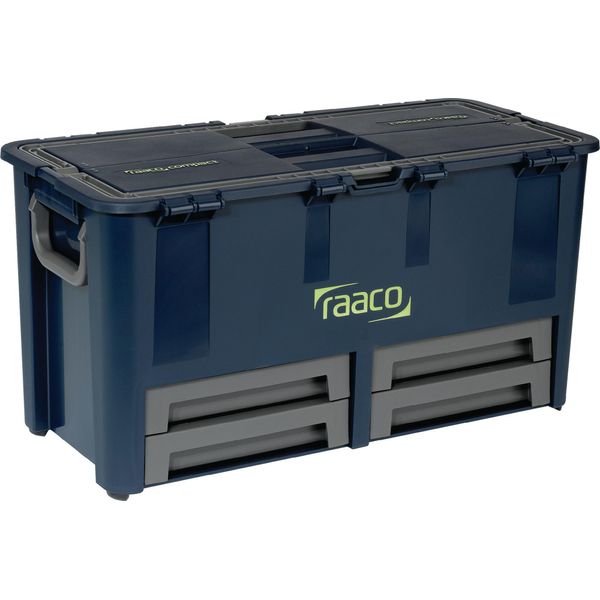Raaco Compact 62 136624 Universal Tool Box (Empty) (W X H X D) 621 X 322 X 311 Mm-image