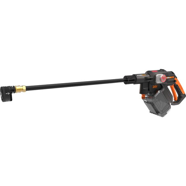 Akku-Hochdruckreiniger Worx "WG633E.9 Hydroshot", Schwarz, B:33Cm H:22,25Cm L:9,6Cm, Kunststoff, Hochdruckreiniger, BüRstenloser Motor, 5-In-1 DruckdüSe, Ohne Akku Und LadegeräT-image
