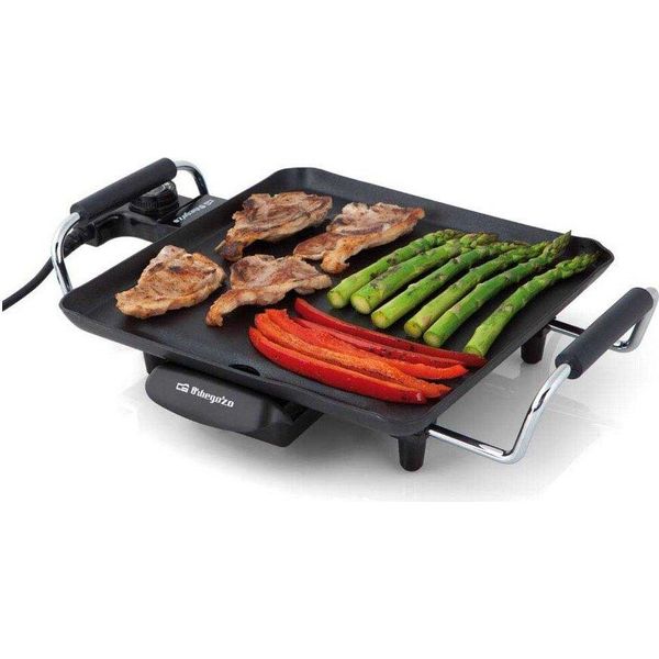 Orbegozo Tb 2206 1500W Grill Elettrico Nero Taglia Unica / Spina Ue 220V Nero Taglia Unica-image