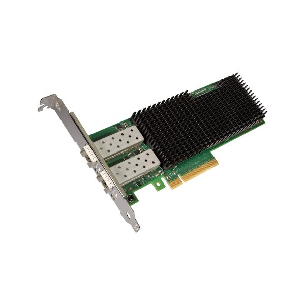 Intel XXV710DA2 - Integrato - Cablato - Pci Express - Fibra - 25000 Mbps - Nero - Verde-image