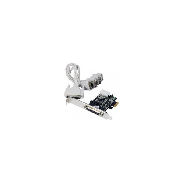 Longshine LCS-6324P Longshine Controller Pcie 4X Seriell Powered (RS232C) Bulk-image