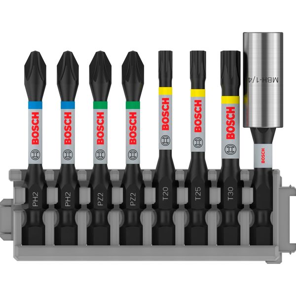 Bosch Impact Control 50 Mm Confezione Da 8 Tlg Di Bit-image