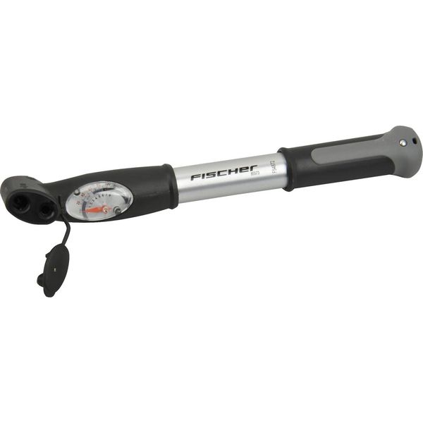 Fischer Mini Pompa Ad Aria Per Bicicletta In Alluminio Altezza: 295 Mm-image