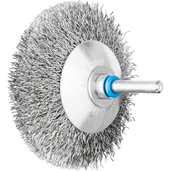 Spazzola Conica Kbu Inox D.80Mm Spessore Del Filo 0,3Mm Va 10Mm 12000Min-¹ Pferd-image