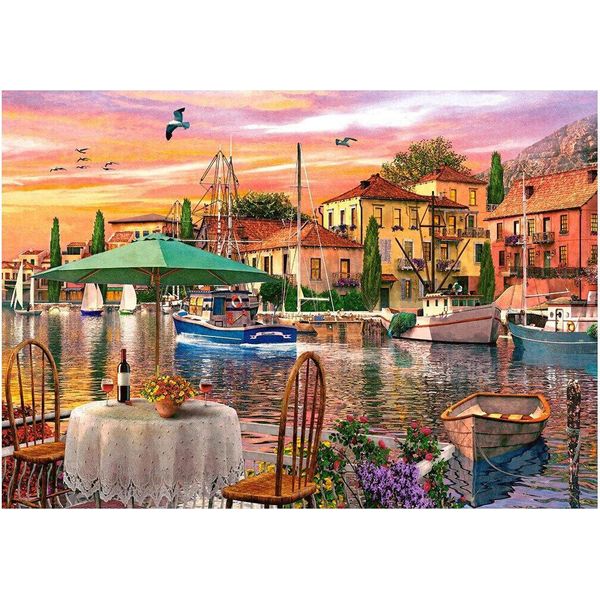 Castorland Puzzle Tramonto Sul Porto 500 Pezzi-image