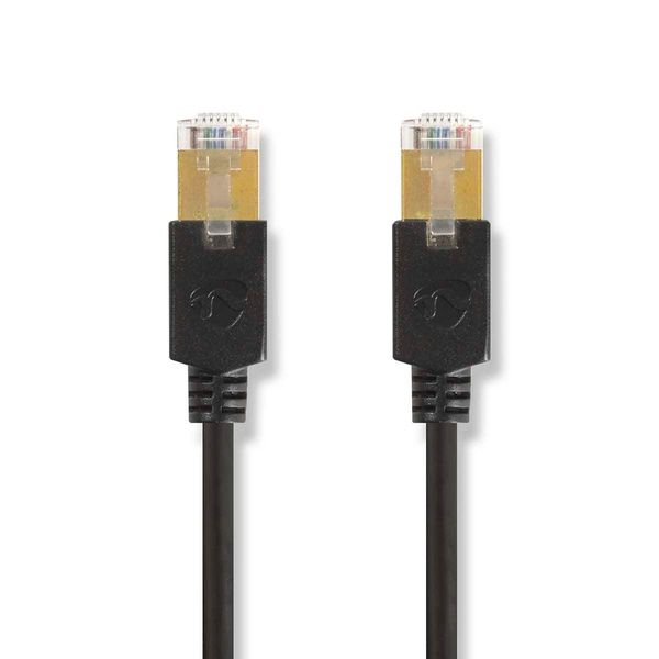 Nedis Cavo Di Rete CAT6 - RJ45 Maschio - RJ45 Maschio - F/Utp - 15,0 M - Rotondo - Lszh / Pvc - Antracite - Confezione Con Finestra-image