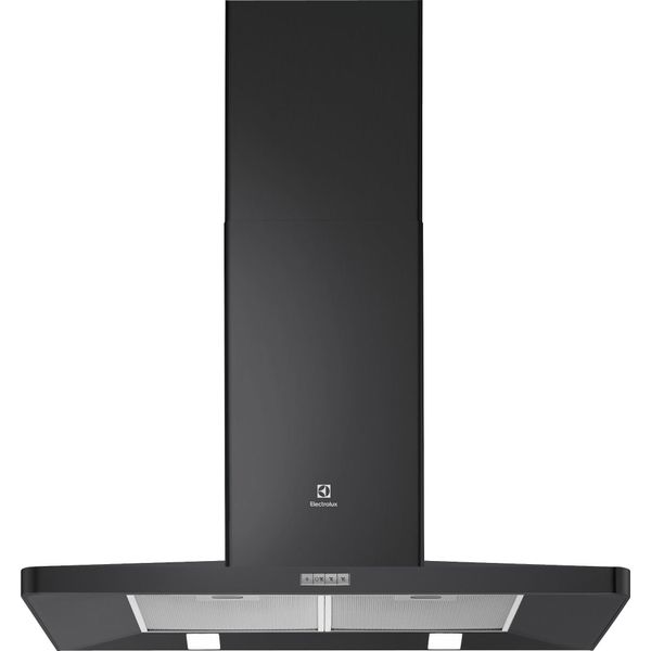 Cappa A Parete Decorativa 90Cm 603M3 / H Nera Electrolux Eff90462Ok-image